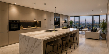 Penthouse Winterhude: Detail